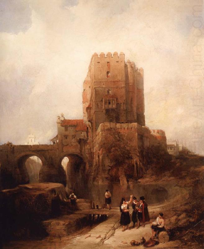 David Roberts Doorish Tower on the Bridge at Cordoba china oil painting image